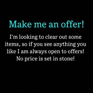 Make offers! What are YOU willing to pay?